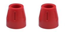 Load image into Gallery viewer, Energy Suspension Universal Red 1-1/2in OD x 11/16in McPherson ID Strut Bump Stop Set
