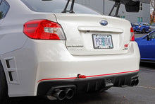 Load image into Gallery viewer, Perrin 15-19 Subaru WRX/STI Tow Hook Kit (Rear) - Red
