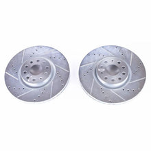 Load image into Gallery viewer, Power Stop 2018 Volkswagen Atlas Front Evolution Drilled &amp; Slotted Rotors - Pair
