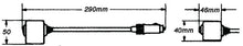 Load image into Gallery viewer, Hella Reading Lamp Black Mg12 2Ab

