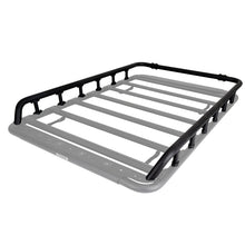 Load image into Gallery viewer, Go Rhino SRM500 Tri-Rail Kit (For 75in. Long Rack) - Tex. Blk (Rails ONLY - Req. Platform)
