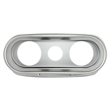 Load image into Gallery viewer, Autometer 62-65 Chevy Nova (Fits 2 3-3/8in.&amp; 4 2-1/16in. Instruments) Gauge Mount Direct Fit Silver
