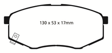 Load image into Gallery viewer, EBC 10-15 Hyundai Tucson 2.0 FWD Redstuff Front Brake Pads
