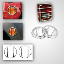 Load image into Gallery viewer, Rugged Ridge 10-Pc Euro Guard Light Kit SS 07-18 Jeep Wrangler
