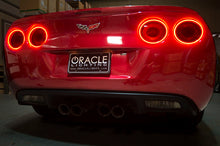 Load image into Gallery viewer, Oracle Chevrolet Corvette C6 05-13 LED Tail Light Halo Kit - Red
