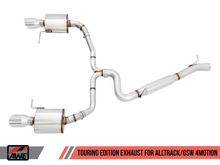 Load image into Gallery viewer, AWE Tuning VW MK7 Golf Alltrack/Sportwagen 4Motion Touring Edition Exhaust - Polished Silver Tips
