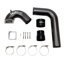 Load image into Gallery viewer, Wehrli 03-07 Dodge 5.9L Cummins 3.5in Intake Horn &amp; Driver Side Intercooler Pipe Kit - Gloss Black
