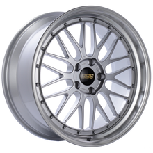 Load image into Gallery viewer, BBS LM 20x9.5 5x120 ET37 Diamond Silver Center Diamond Cut Lip Wheel -82mm PFS/Clip Required
