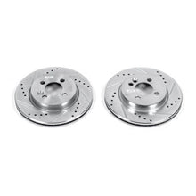 Load image into Gallery viewer, Power Stop 07-09 Mini Cooper Front Evolution Drilled &amp; Slotted Rotors - Pair
