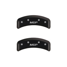 Load image into Gallery viewer, MGP 4 Caliper Covers Engraved Front &amp; Rear MGP Red finish silver ch
