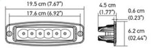 Load image into Gallery viewer, Hella Value Fit Mini 6in LED Light Bar - Flood
