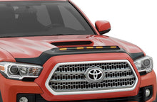 Load image into Gallery viewer, AVS 2016-2019 Toyota Tacoma Aeroskin Low Profile Hood Shield w/ Lights - Black
