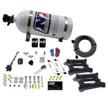 Load image into Gallery viewer, Nitrous Express Dual 4150/Alcohol Nitrous Kit (100-500HP) w/10lb Bottle

