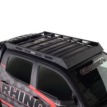 Load image into Gallery viewer, Go Rhino 16-23 Toyota Tacoma DC Ceros Low Profile Roof Rack - Tex. Blk
