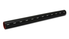 Load image into Gallery viewer, Vibrant 4 Ply Reinforced Silicone Straight Hose Coupling - 1.75in I.D. x 36in long (Black)
