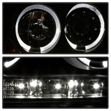Load image into Gallery viewer, Spyder Volkswagen GTI 06-09/Jetta 06-09 Halogen Model Only - LED Halo DRL Black PRO-YD-VG06-HL-BK
