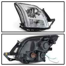 Load image into Gallery viewer, xTune 06-09 Ford Fusion Light Bar DRL Projector Headlights - Chrome (PRO-JH-FFU06-LB-C)
