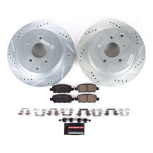 Load image into Gallery viewer, Power Stop 03-12 Infiniti FX35 Rear Z23 Evolution Sport Brake Kit
