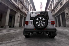 Load image into Gallery viewer, Rally Armor 18-22 Jeep JL Wrangler Black UR Mud Flap w/ White Logo
