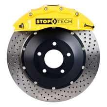 Load image into Gallery viewer, StopTech BBK 07-09 BMW 335i/335d Front 355x32 Drilled 2pc Rotors ST-60 Yellow Calipers

