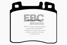 Load image into Gallery viewer, EBC 98-99 Mercedes-Benz CL500 5.0 Greenstuff Front Brake Pads
