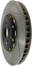 Load image into Gallery viewer, StopTech 09-11 Nissan GT-R Front Right Slotted Bare Iron 380x34mm Aero-Rotor Kit
