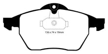 Load image into Gallery viewer, EBC 99-02 Saab 9-3 Convertible Redstuff Front Brake Pads
