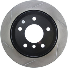 Load image into Gallery viewer, StopTech Power Slot 9/07-09 BMW 328 / 06 BMW 325 E90 AWD Rear Left Slotted Rotor
