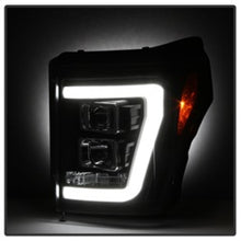 Load image into Gallery viewer, Spyder Ford F-250/F-350/F450 Super Duty 11-16 V2 Projector Headlights - Black (PRO-YD-FS11V2-LB-BK)

