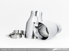 Load image into Gallery viewer, AWE Tuning Audi C7 A7 3.0T Touring Edition Exhaust - Quad Outlet Chrome Silver Tips
