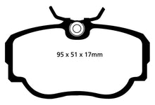 Load image into Gallery viewer, EBC 83-85 BMW 318 1.8 (E30) Redstuff Front Brake Pads
