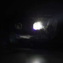 Load image into Gallery viewer, AlphaRex 10-13 Toyota 4Runner LUXX LED Proj Headlights Plank Style Alpha Black w/Seq Signal/DRL
