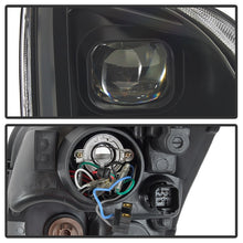 Load image into Gallery viewer, xTune 06-09 Ford Fusion Light Bar DRL Projector Headlights - Black (PRO-JH-FFU06-LB-BK)
