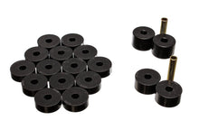 Load image into Gallery viewer, Energy Suspension 74-75 Jeep CJ5/CJ7/CJ8 Scrambler Black Body (Cab) Mount Set
