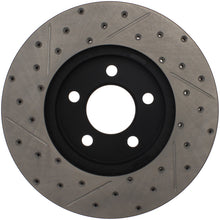 Load image into Gallery viewer, StopTech 03-09 Lincoln Town Car / 03-09 Mercury Grand Marquis Front Right Slotted &amp; Drilled Rotor
