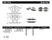 Load image into Gallery viewer, StopTech Performance 06-09 BMW M5 E60 / 07-09 M6 E63/E63 Front Brake Pads
