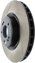 Load image into Gallery viewer, StopTech Power Slot 10 Hyundai Genesis Coupe Track Front Right Slotted Rotor
