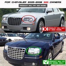Load image into Gallery viewer, Spyder Chrysler 300 05-08 Projector Headlights LED Halo LED Smke (Not Included) PRO-YD-C305-HL-SM
