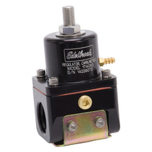 Load image into Gallery viewer, Edelbrock Fuel Pressure Regulator Carbureted 180 GPH 5-10 PSI -10 In/Out -6 Return Black
