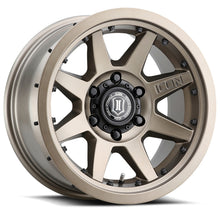Load image into Gallery viewer, ICON Rebound Pro 17x8.5 5x5 -6mm Offset 4.5in BS 71.5mm Bore Bronze Wheel
