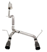 Load image into Gallery viewer, Corsa 07-18 Jeep Wrangler JKU 3.6L Sport 2.75in Cat-Back Exhaust w/ Single 4in Black Tips
