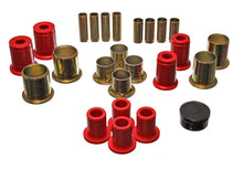 Load image into Gallery viewer, Energy Suspension 91-96 Buick LeSabre / 90-94 Chevy Astro Red Front Lower and Upper Control Arm Bush
