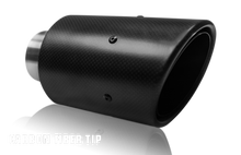 Load image into Gallery viewer, MagnaFlow SYS Cat-Back 2015-2017 Cadillac CTS-V 6.2L Quad 4in Carbon Fiber Tips
