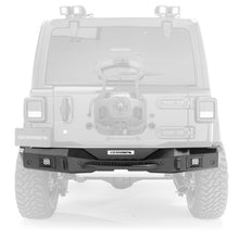 Load image into Gallery viewer, Go Rhino 07-18 Jeep Wrangler JK/JKU Rockline Rear Full Width Bumper
