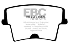 Load image into Gallery viewer, EBC 06-10 Chrysler 300 Limited 3.5 4WD Greenstuff Rear Brake Pads
