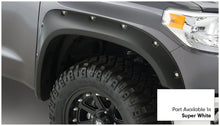 Load image into Gallery viewer, Bushwacker 16-18 Toyota Tundra Fleetside Pocket Style Flares 4pc 66.7/78.7/97.6in Bed - Super White

