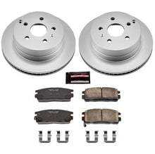 Load image into Gallery viewer, Power Stop 10-17 Chevrolet Equinox Rear Z17 Evolution Geomet Coated Brake Kit
