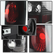 Load image into Gallery viewer, Spyder Chevy Silverado 1500 99-02 (Not Fit Stepside) Euro Style Tail Lights Blk Smke ALT-YD-CS99-BSM
