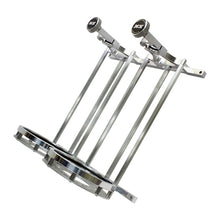 Load image into Gallery viewer, Nitrous Express Stand up Dual Billet Bottle Bracket for 10lb Bottle (Flat Mount)
