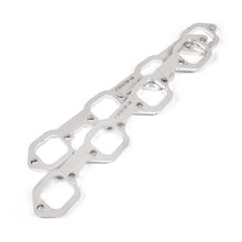 Load image into Gallery viewer, Stainless Works SBF Victor Senior Heads Square Port Header 304SS Exhaust Flanges 1-7/8in Primaries
